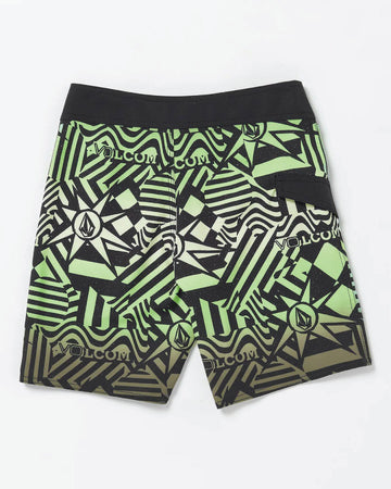 Volcom Big Boys Ringer Mod-Tech Boardshorts - Seaweed Green